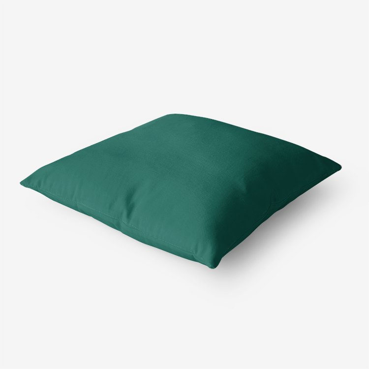 Bright Green Hypoallergenic Throw Pillow