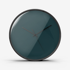 Sea Green Numberless Silent Wall Clock