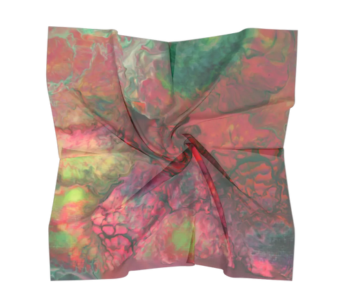 Luxury Silk Scarves rainbow luxury silk scarf bright cameron