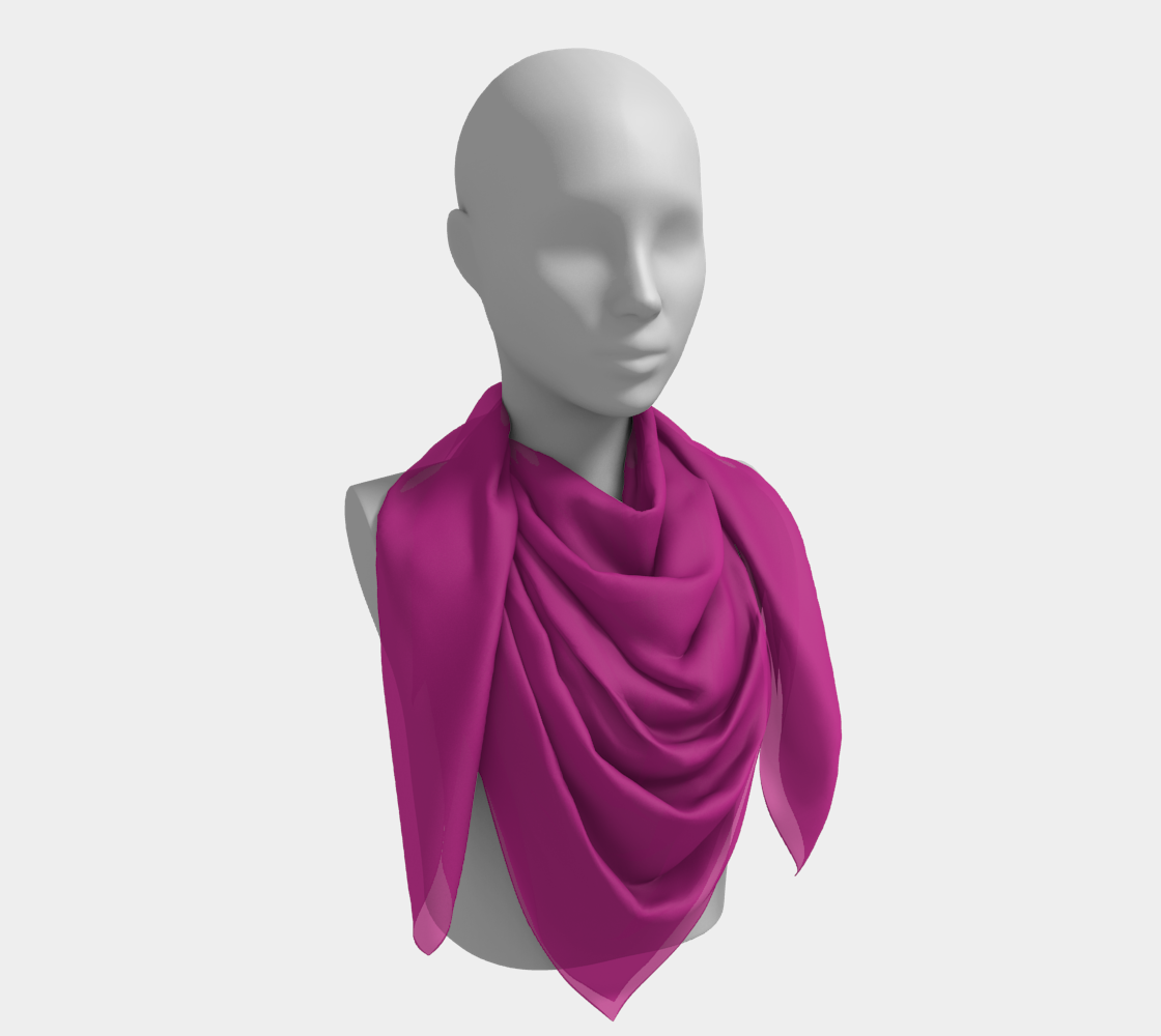 Fabulous Fuchsia Luxury Silk Scarf