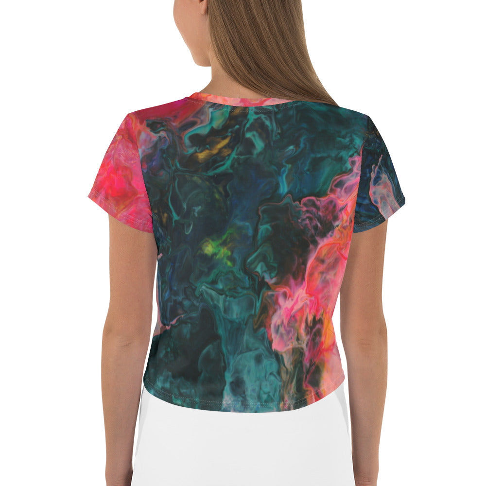 Feel the Borboleta Crop Tee