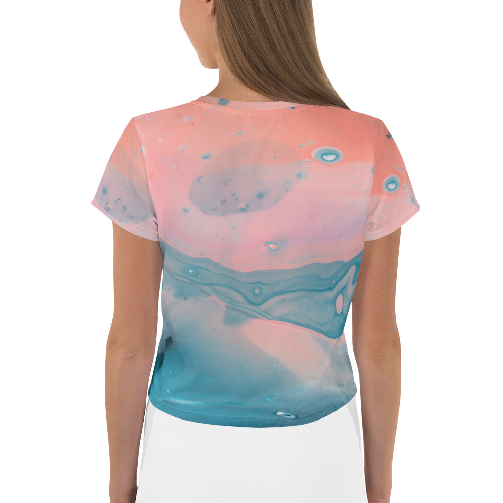 Proud Brigid Crop Tee