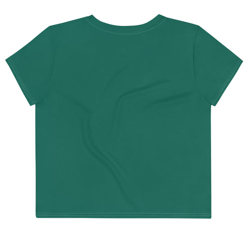Bright Green Crop Tee