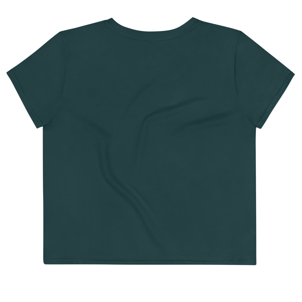Sea Green Crop Tee