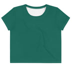 Bright Green Crop Tee