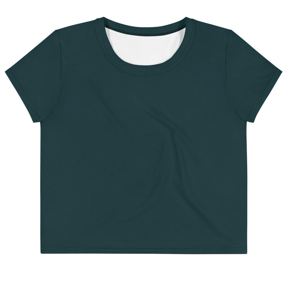 Sea Green Crop Tee