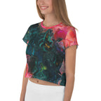 Feel the Borboleta Crop Tee