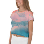 Proud Brigid Crop Tee