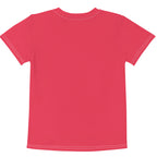 Gender Neutral Kids' Crew Neck T-Shirt in My Hibiscus