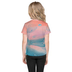 Gender Neutral Kids' Crew Neck T-Shirt in Proud Brigid