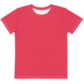 Gender Neutral Kids' Crew Neck T-Shirt in My Hibiscus