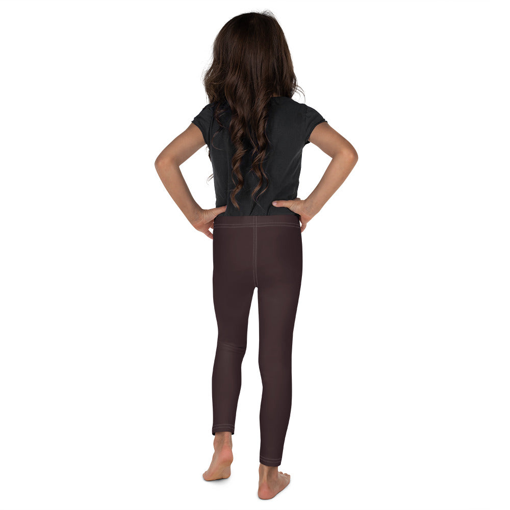 Chocolate Brown Kids Leggings