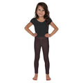 Chocolate Brown Kids Leggings