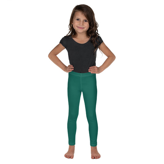 Bright Green Kids Leggings