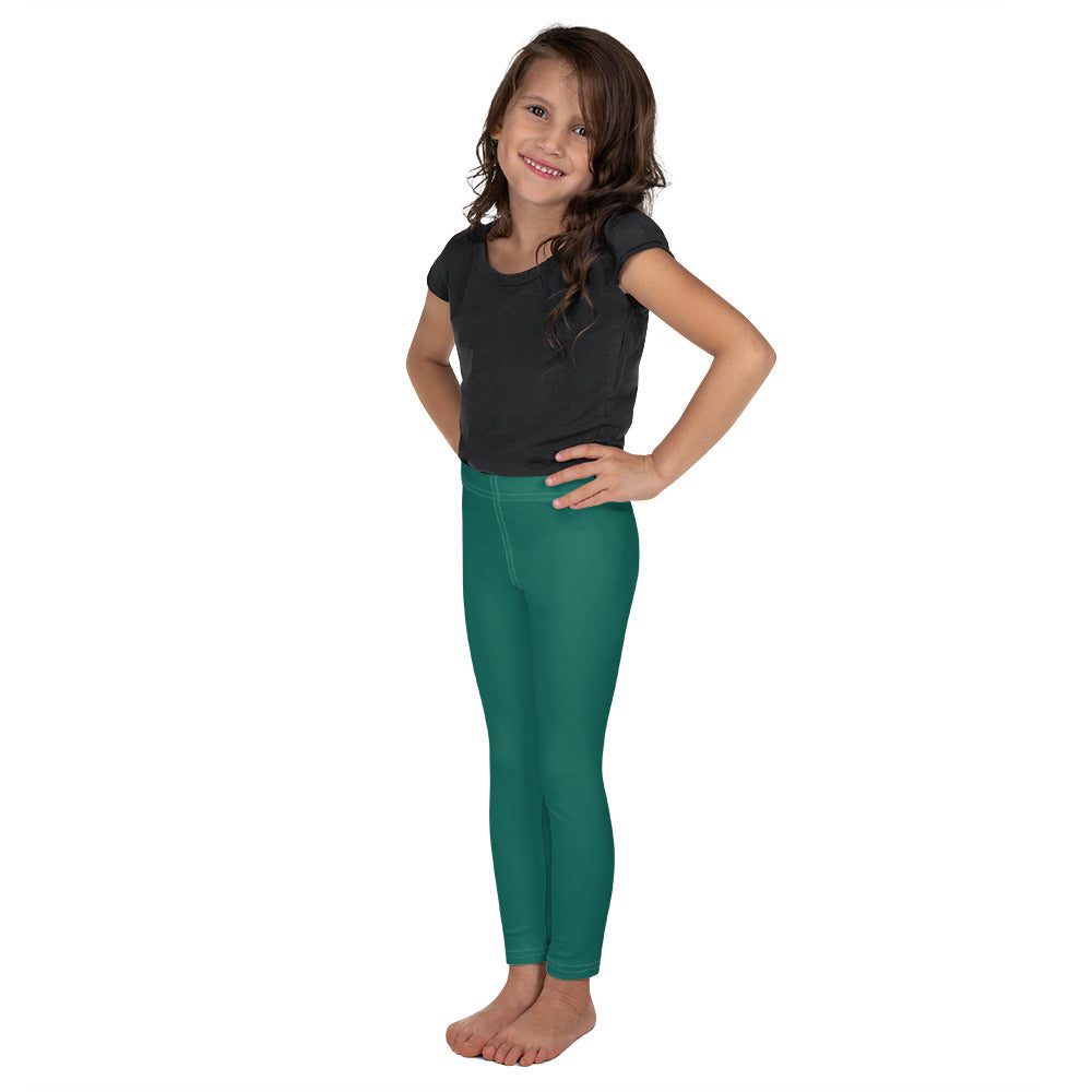 Bright Green Kids Leggings
