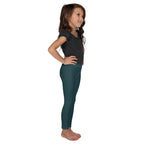 Sea Green Kids Leggings