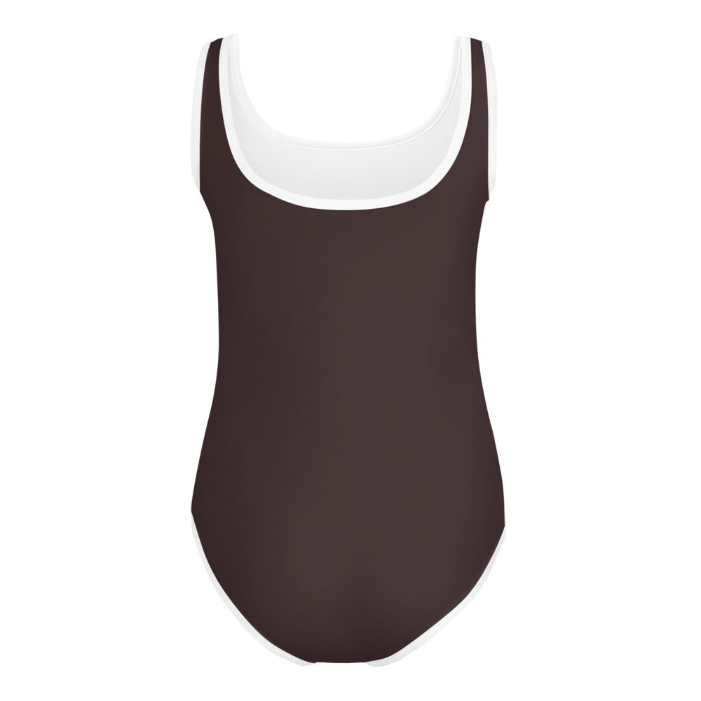 Chocolate Brown Kids Swimsuit