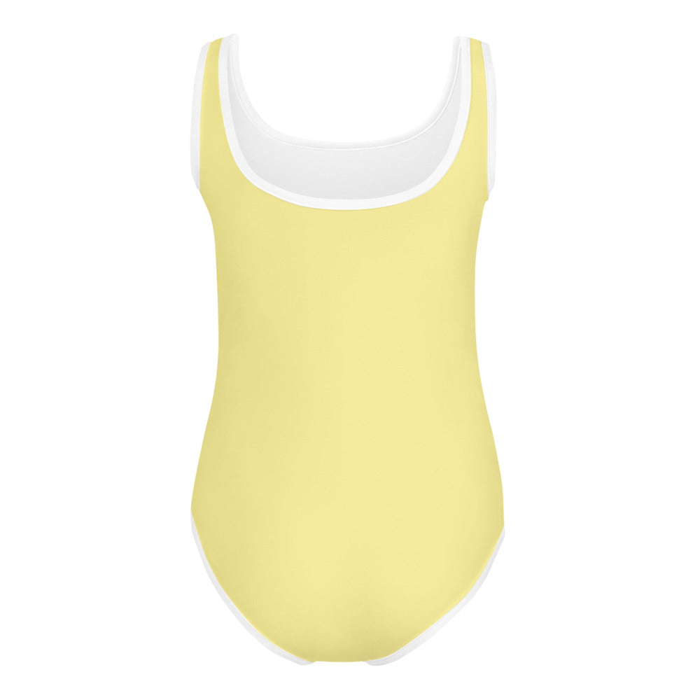 Butter Yellow Kids Swimsuit