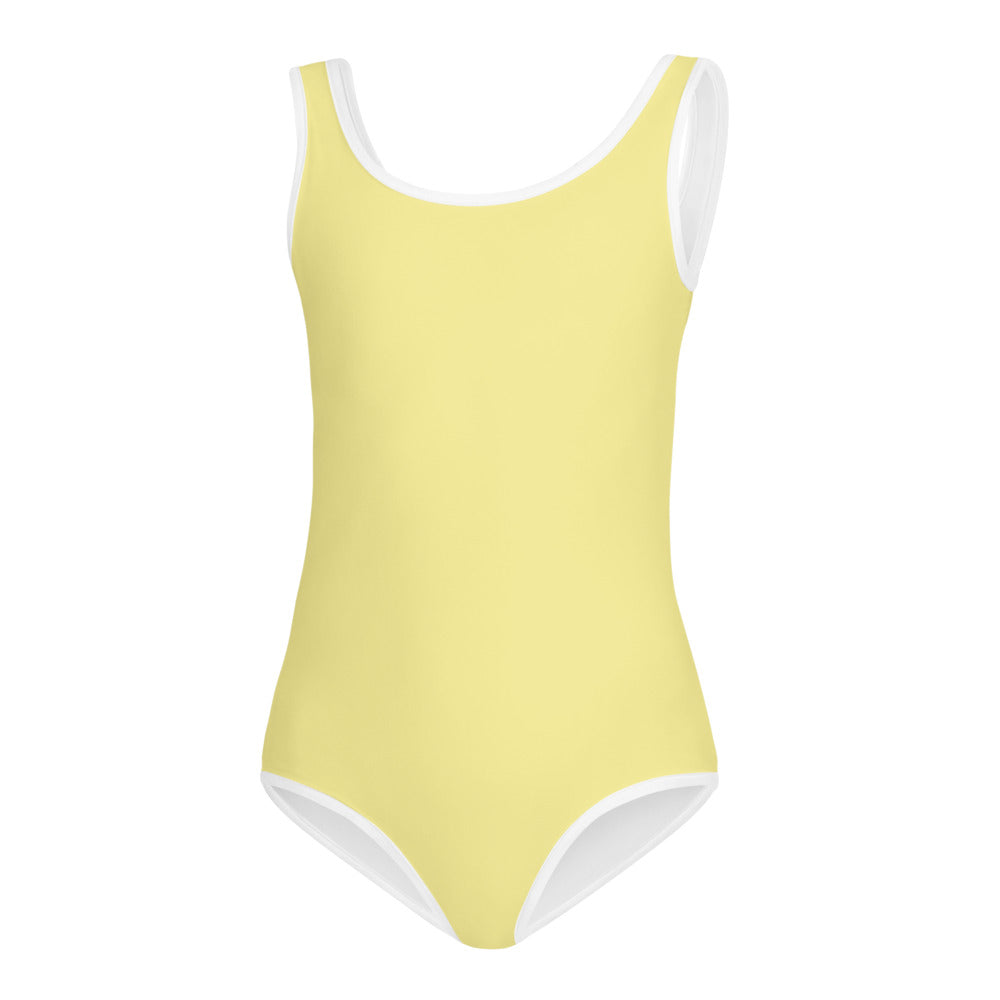 Butter Yellow Kids Swimsuit