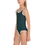 Sea Green Kids Swimsuit