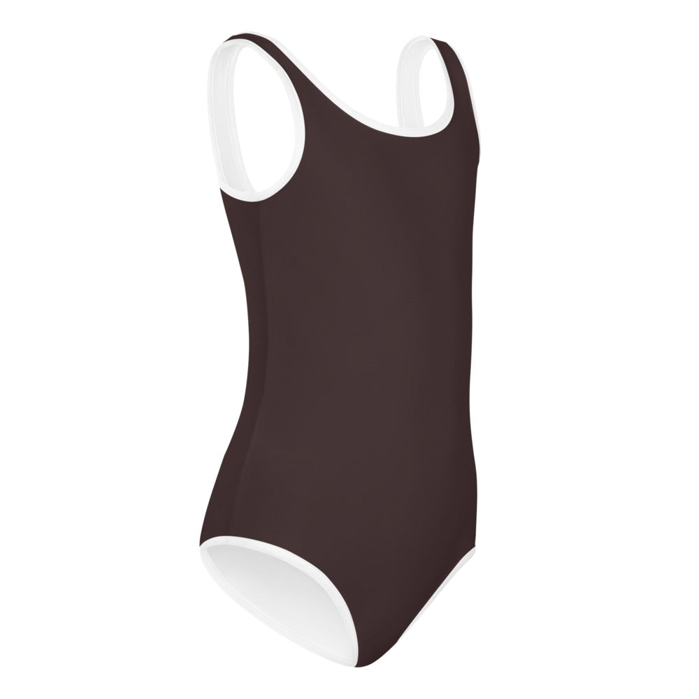 Chocolate Brown Kids Swimsuit