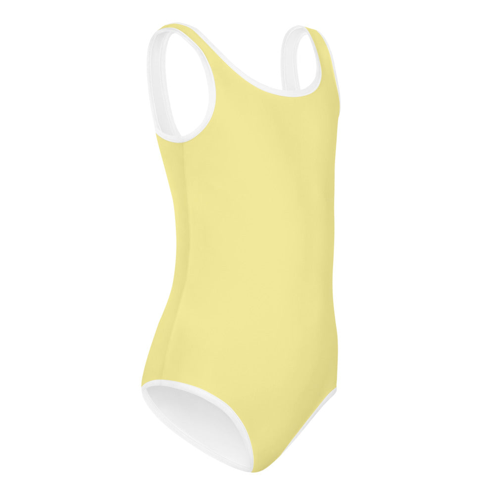 Butter Yellow Kids Swimsuit
