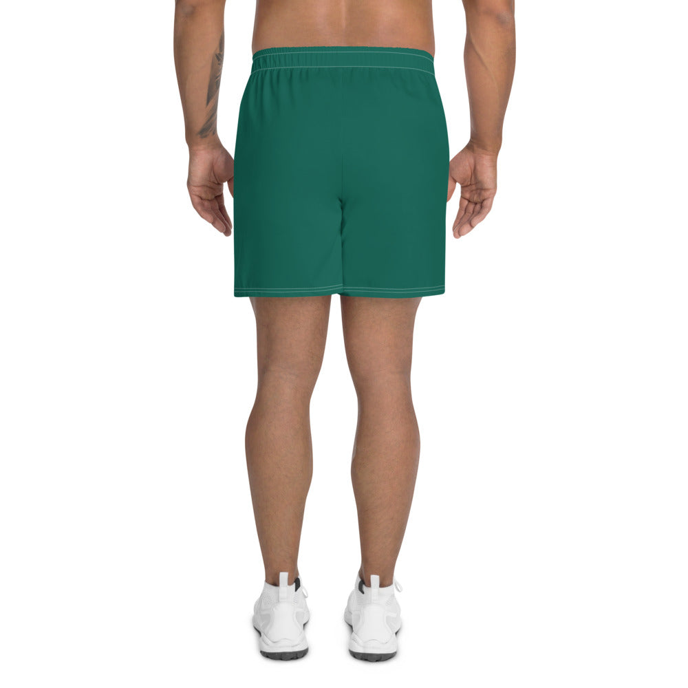 Bright Green Athletic Long Shorts