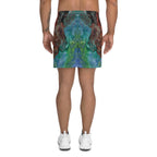 Aura Splash Athletic Long Shorts