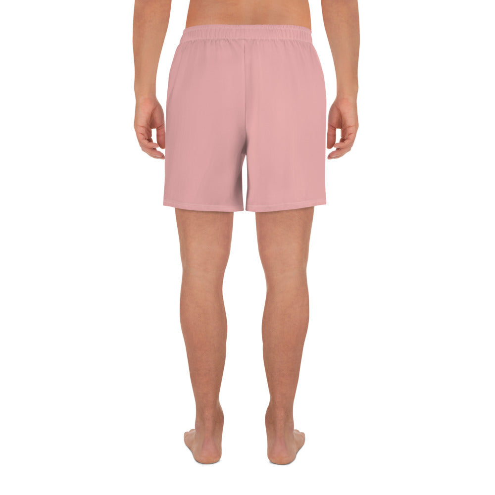 Pink Petal Athletic Long Shorts