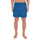 Water Blue Athletic Long Shorts