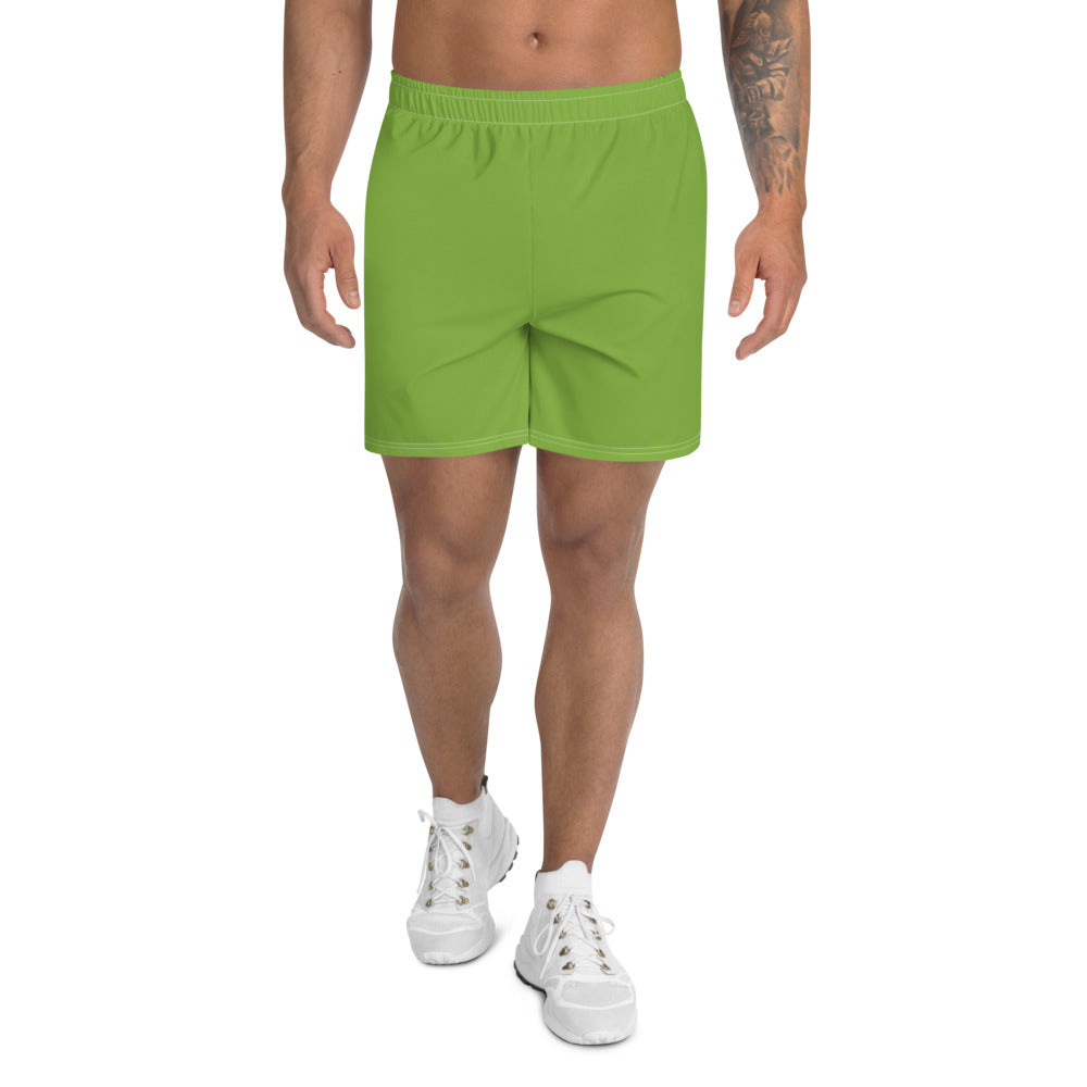 Grass Green Athletic Long Shorts