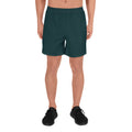 Sea Green Athletic Long Shorts