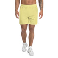 Butter Yellow Athletic Long Shorts