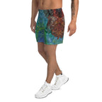 Aura Splash Athletic Long Shorts