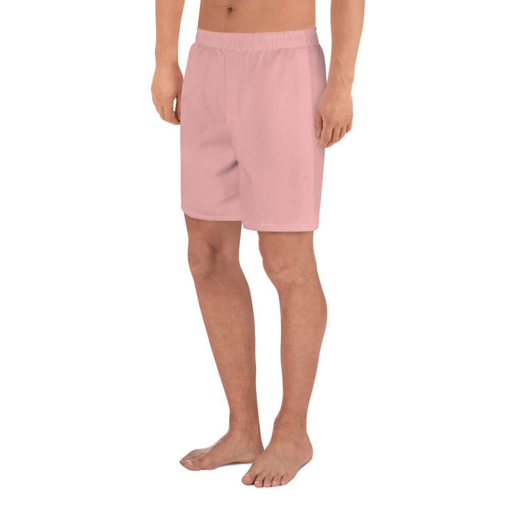 Pink Petal Athletic Long Shorts