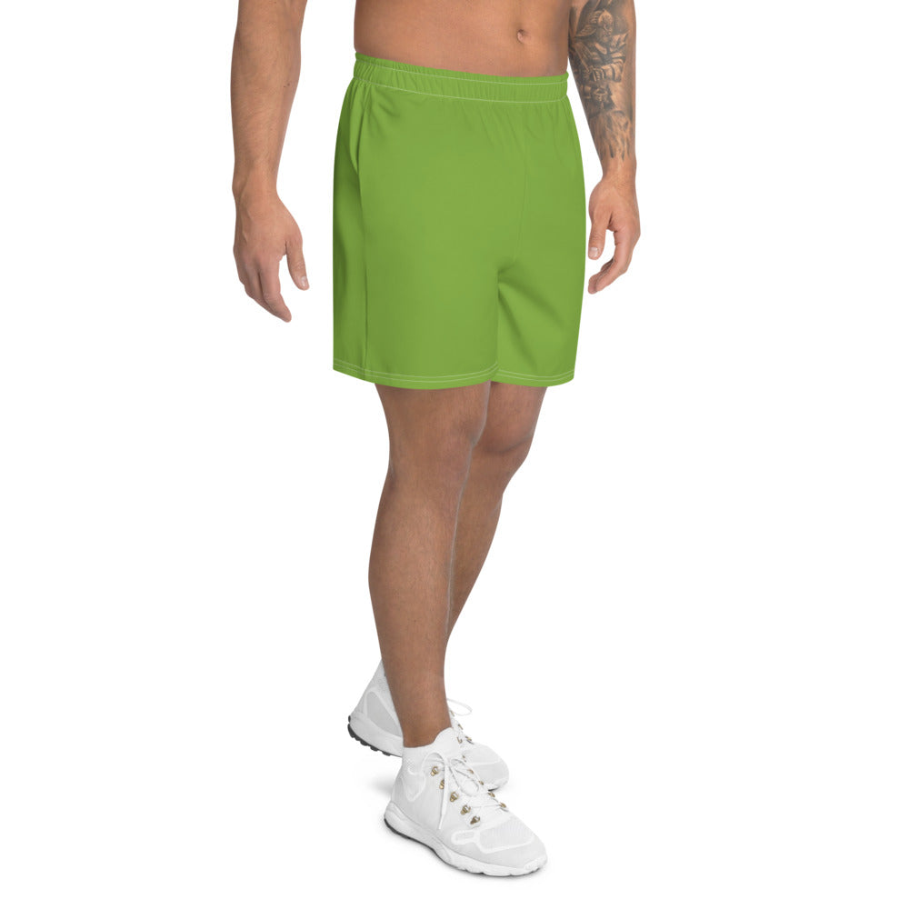 Grass Green Athletic Long Shorts