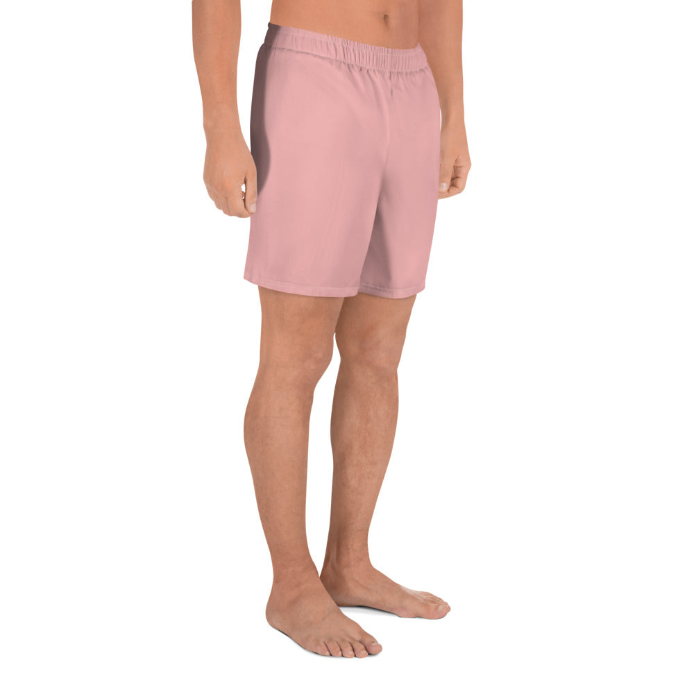 Pink Petal Athletic Long Shorts