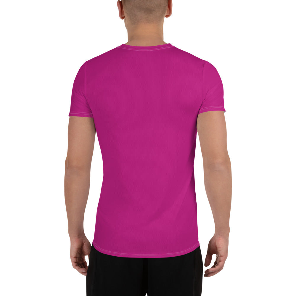 Fabulous Fuchsia Relaxed Fit Athletic T-shirt