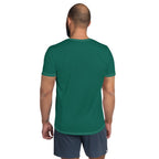 Sea Green Relaxed Fit Athletic T-shirt