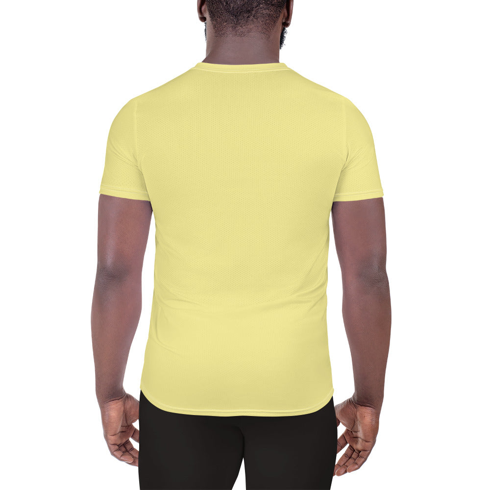 Butter Yellow Relaxed Fit Athletic T-shirt