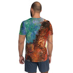 Aura Splash Relaxed Fit Athletic T-shirt