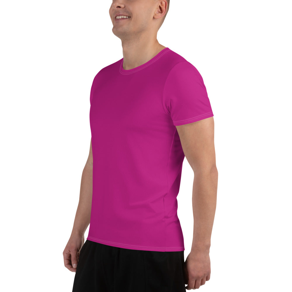 Fabulous Fuchsia Relaxed Fit Athletic T-shirt