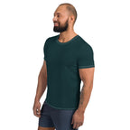 Sea Green Relaxed Fit Athletic T-shirt