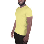 Butter Yellow Relaxed Fit Athletic T-shirt