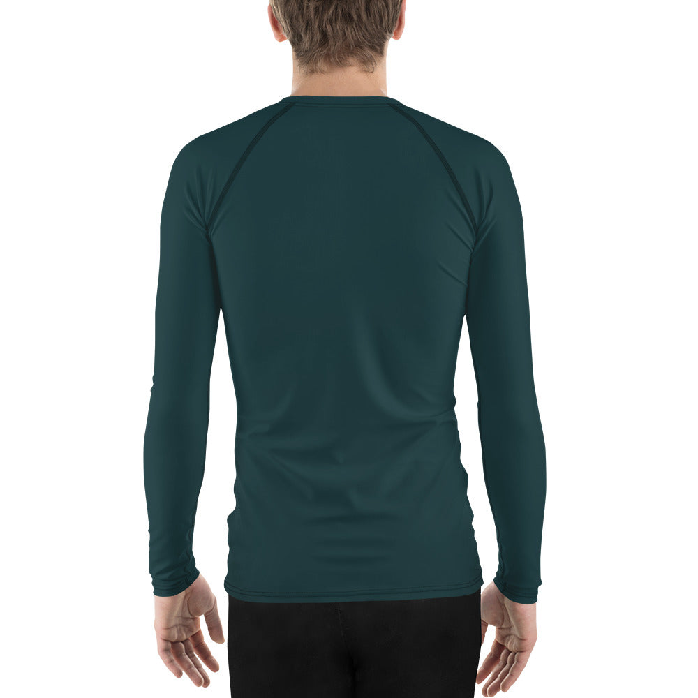 Sea Green Men's Rash Guard