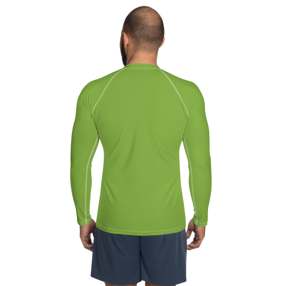 Green Grass Men's Rash Guard