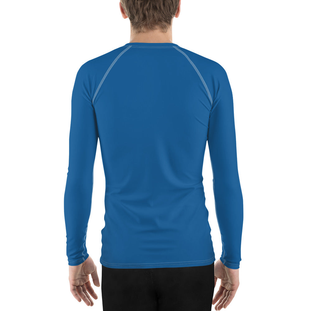 Water Blue Men's Rash Guard