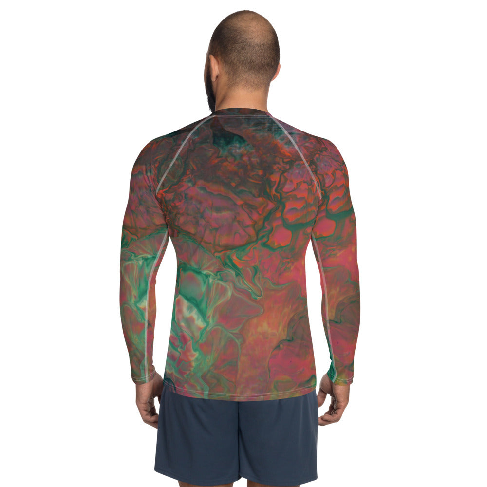 Bright Cameron Men's Rash Guard