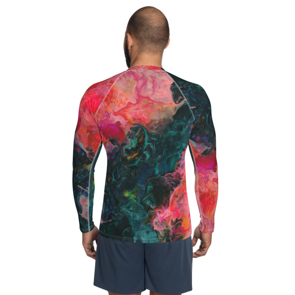 Feel the Borboleta Men's Rash Guard
