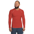 Cherry Red Men's Rash Guard